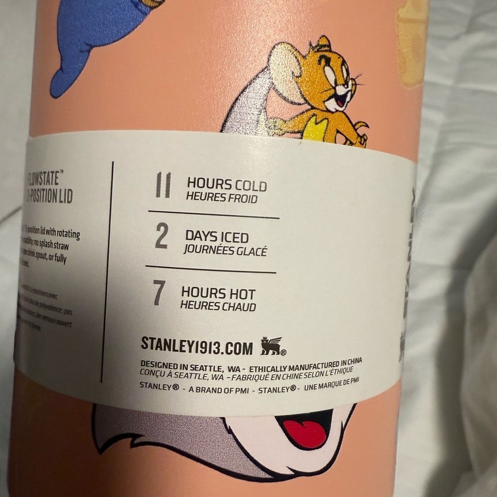 Stanley limited Edition. “Tom and Jerry”  Quencher H2.0! Flowstate NIB! - Picture 5 of 12